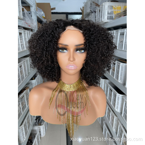 wholesale straight body wave deep wave water wave curly Machine made human hair wigs
